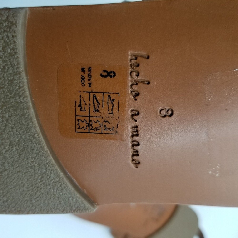Beek Brown Leather Gladiator Sandals - Picture 9 of 9